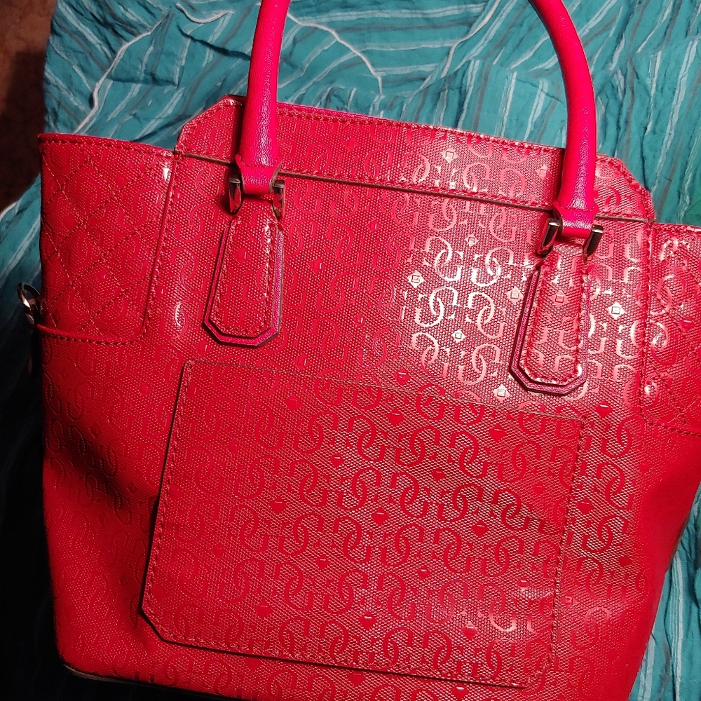 Guess red purse - Picture 3 of 4